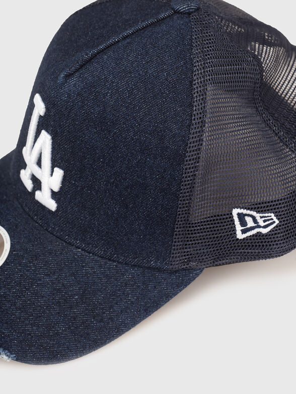 9FORTY A-FRAME TRUCKER denim baseball cap - 4