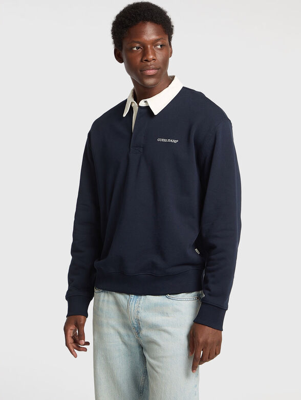 Long sleeve polo shirt - 1