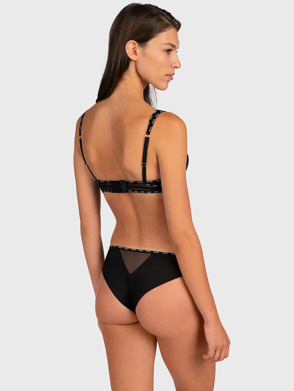 Brazilian briefs with tulle detail - 2