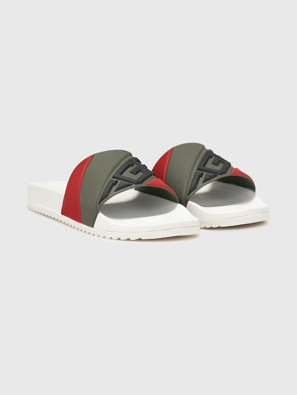 Beach slippers with logo detail - 2