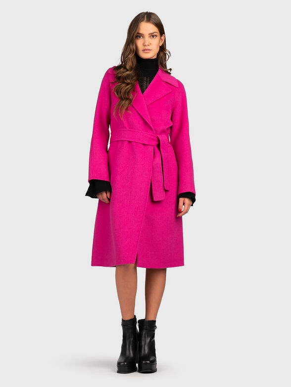 Coat of wool blend  - 1