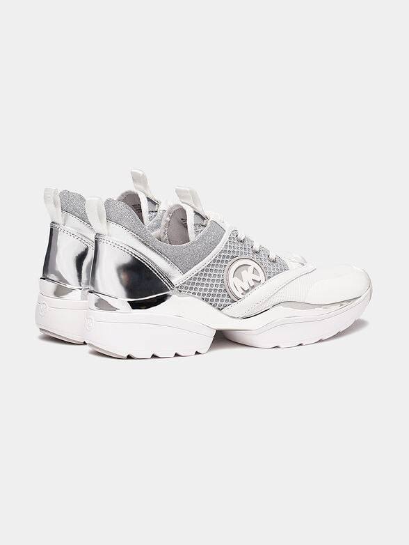 CHARLIE Trainer with silver accents - 3