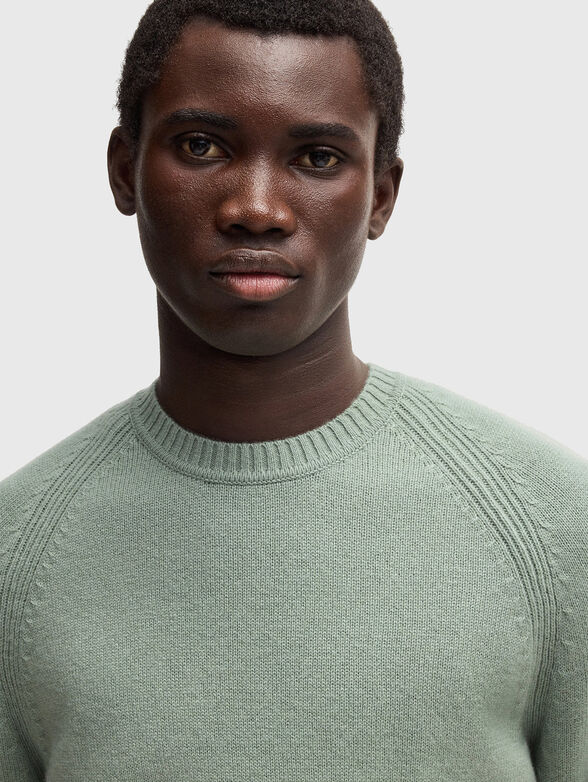 H-EMALVO crew neck cashmere sweater - 4