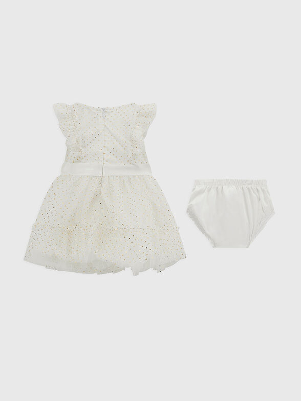 Satin dress and pantie set - 1