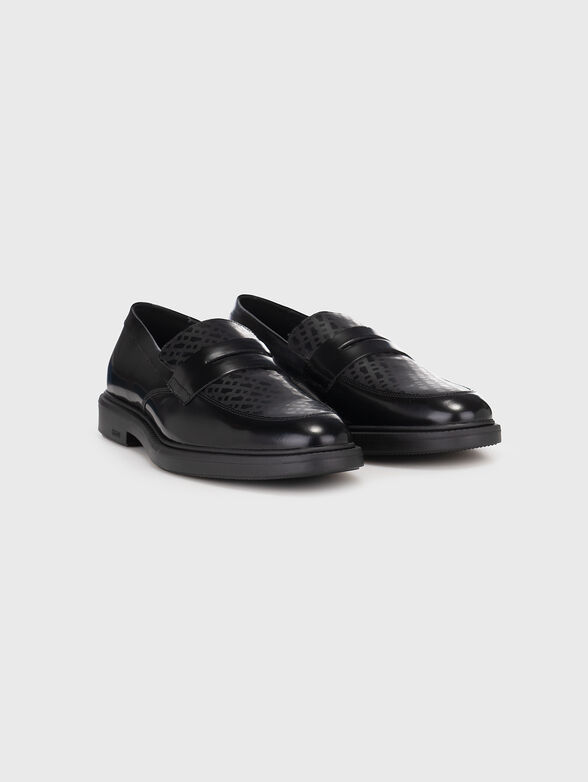 Black loafers - 1