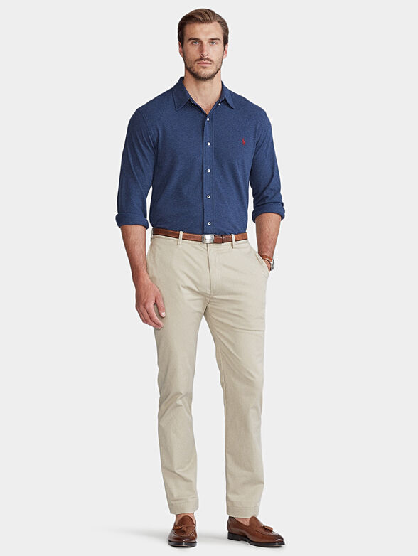 Cotton shirt with logo - 2