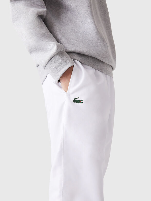 Sports trousers with logo detail  - 3