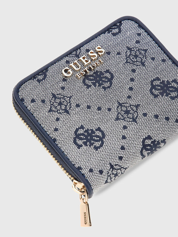 NEDA wallet with 4G logo print - 3