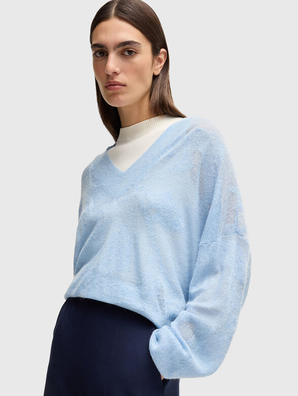 V-neck sweater - 4