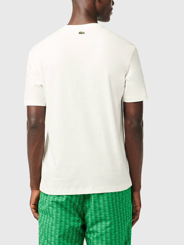 Cotton T-shirt with logo accent  - 3