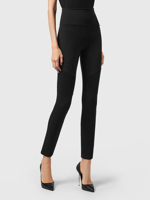 Biker leggings in black - 0