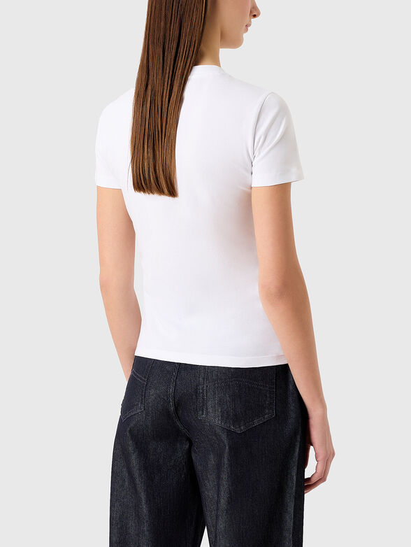 T-shirt with oval neckline  - 3