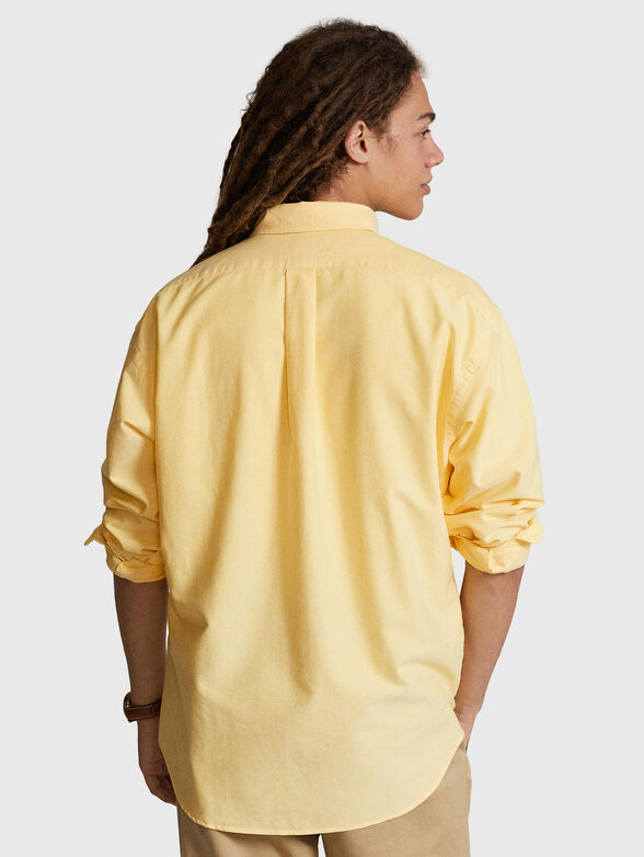 Cotton shirt with pocket  - 3