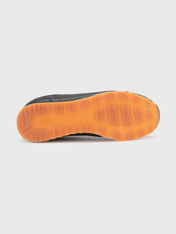 Sports shoes in leather and suede - 5