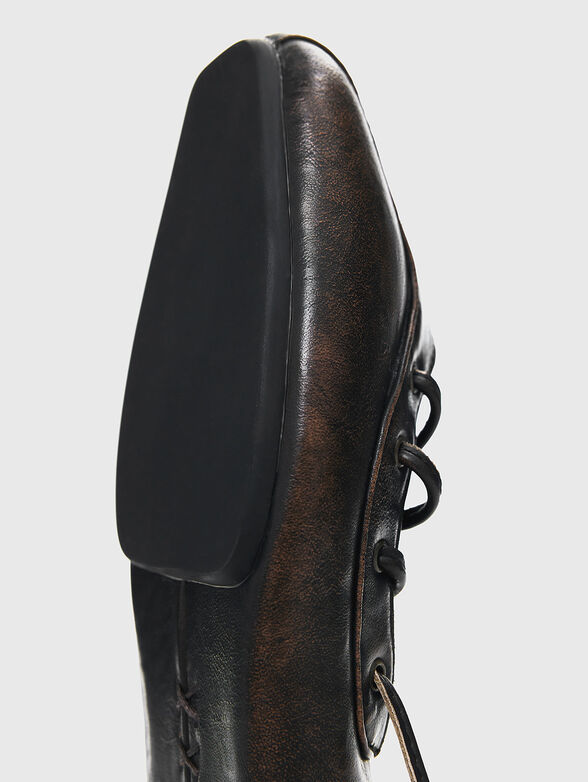 Ballerina flats with laces  - 3