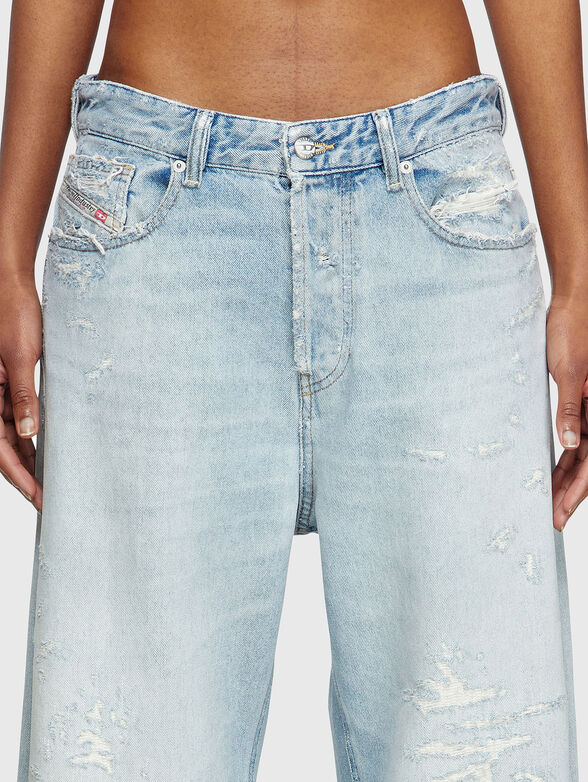 1996 D-SIRE L.30 jeans with accent rips - 3