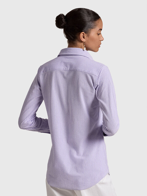 Striped cotton shirt - 3