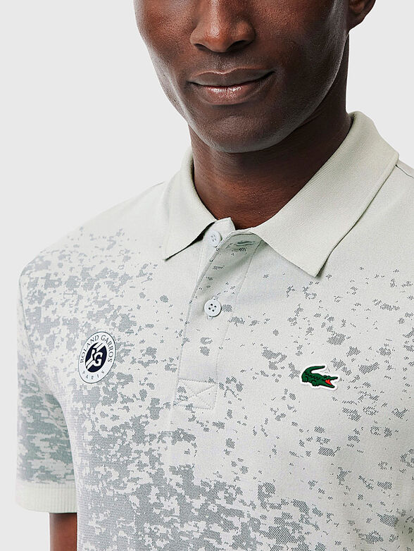 ROLAND-GARROS polo shirt with accent embroidery - 4