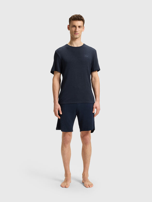 T-shirt with oval neckline - 2