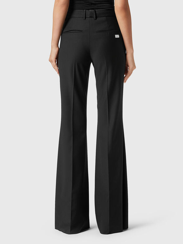 Wool blend trousers  - 2