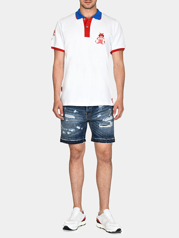 PS003 Polo-shirt with art embroidery - 1