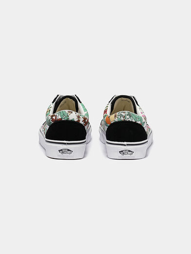 Sneakers with floral print - 4