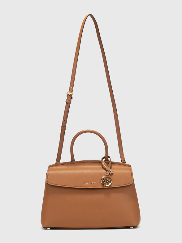 MD TH SATCHEL  black leather bag - 2