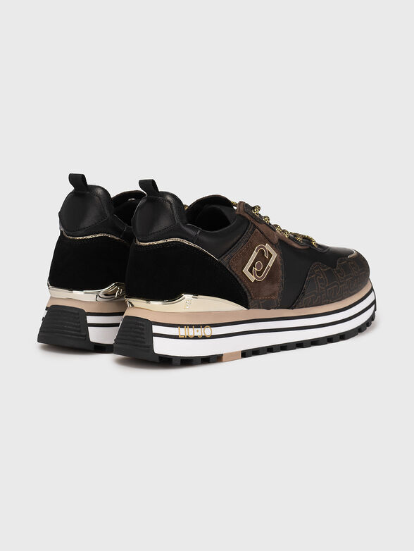 MAXI WONDER 01 sneakers with monogram accents - 3