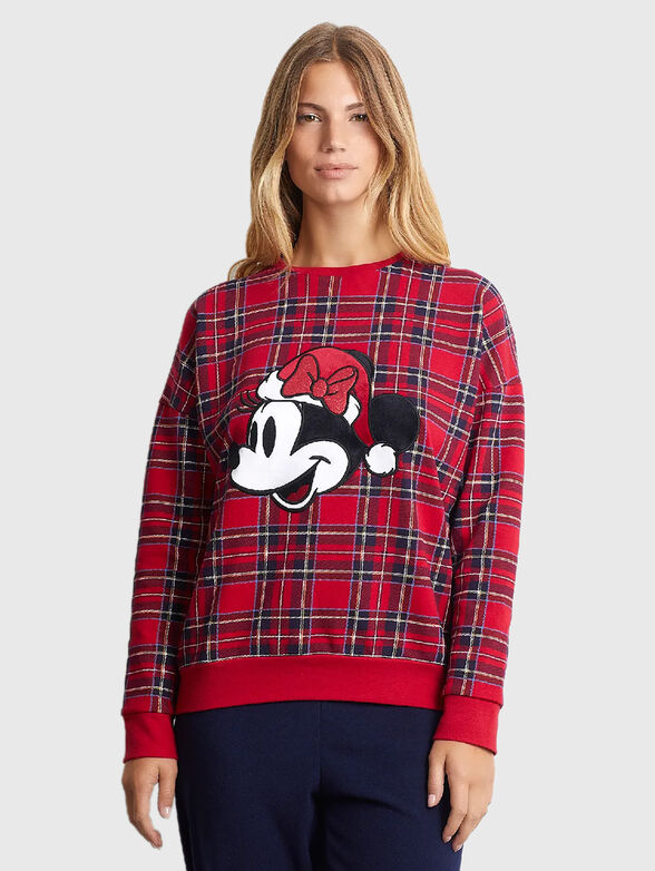 SKIPASS FAMILY pyjama top with embroidery - 1