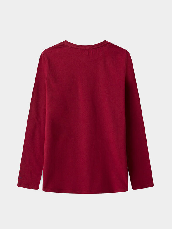ARNOLD Blouse with long sleeves and print - 2