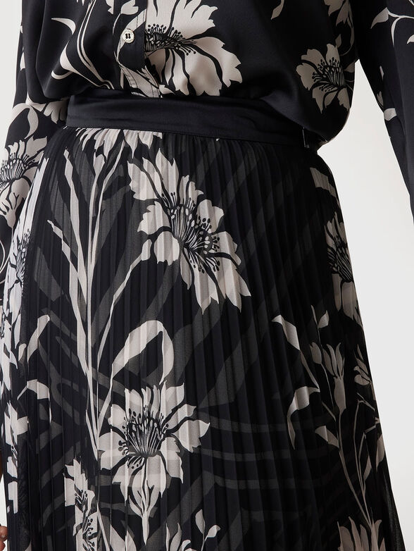 NOUVEAU pleated midi skirt - 3