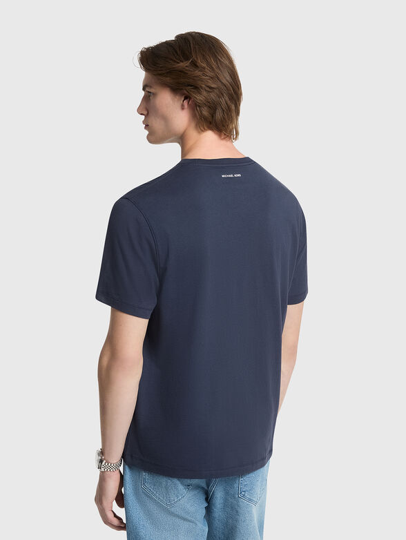 Cotton T-shirt with a logo accent - 2