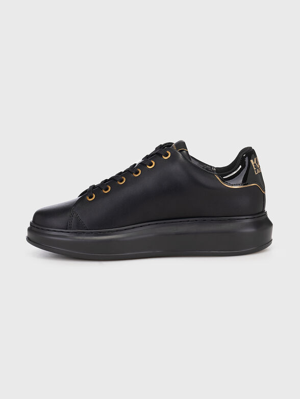 KAPRI sports shoes with gold accents - 4