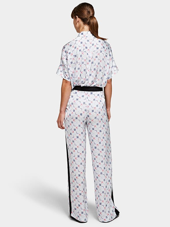 KARL ARCADE Trousers with logo print - 2