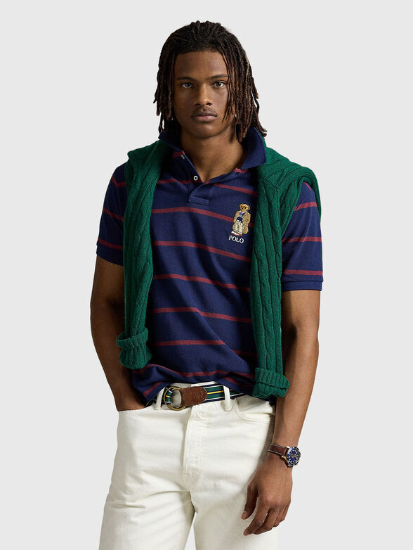 Polo Bear striped polo shirt - 1