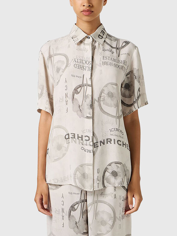 Short sleeve shirt with print - 1