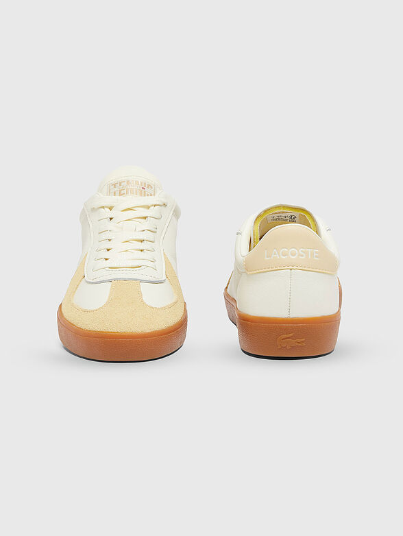 Leather shoes with logo detail - 5