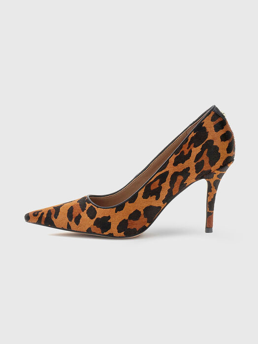 Animal print heels