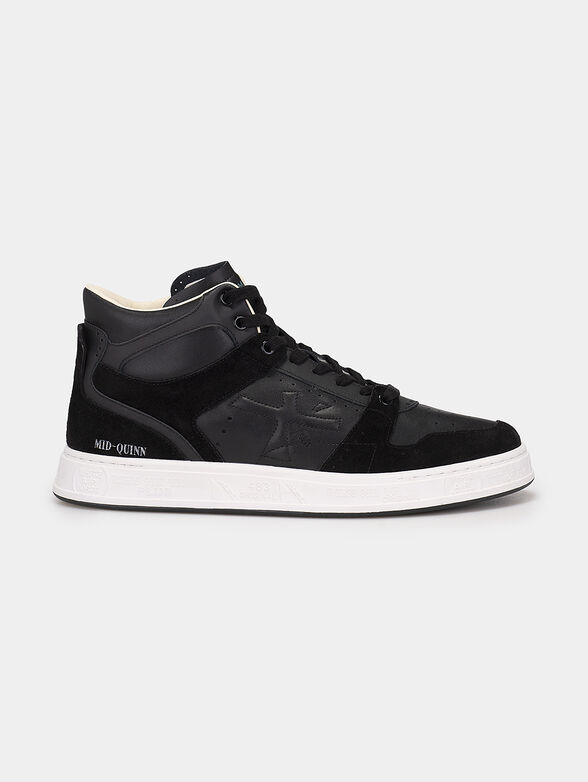 MIDQUINN 6022 leather high-top sneakers - 1