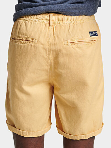 Shorts in light beige color - 2