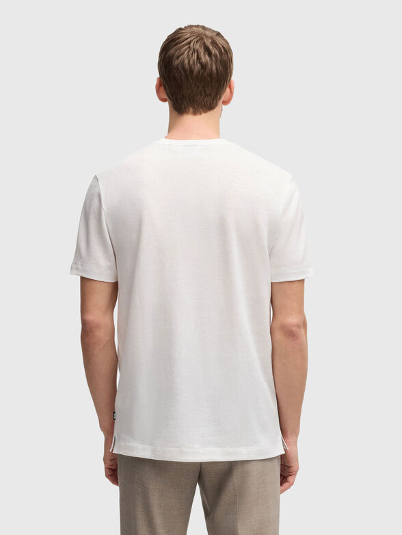 H THOMPSON cotton T-shirt - 3