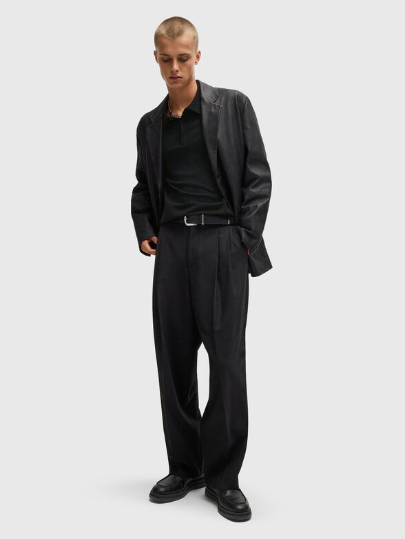 Sweater with collar - 2