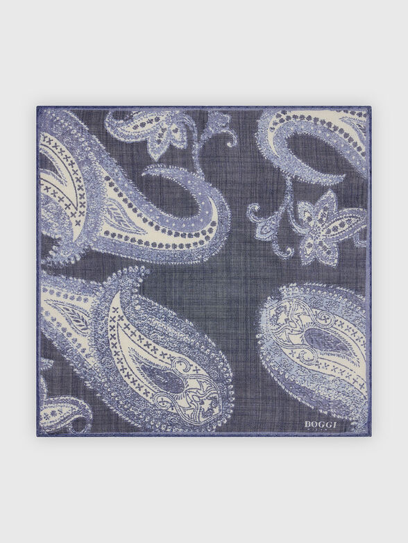 Paisley print pocket square - 2