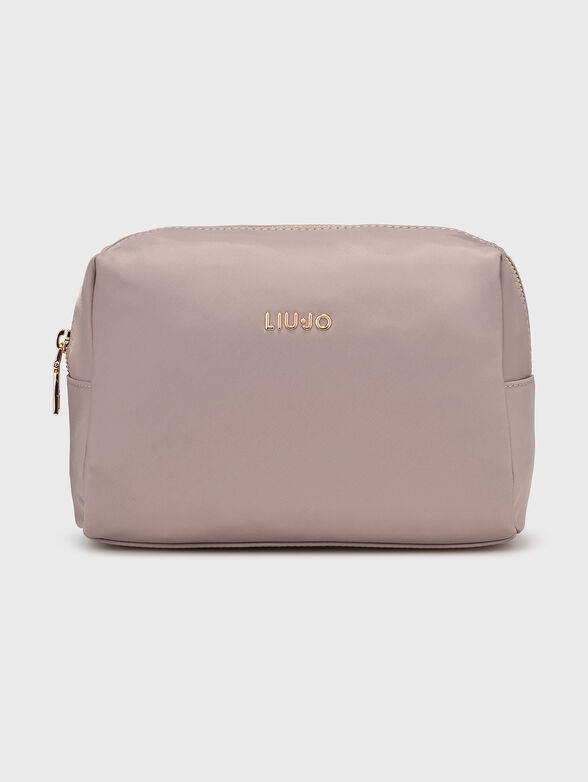 Black tote bag with logo - 1