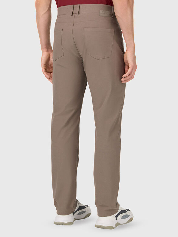 Pants with logo patch - 2