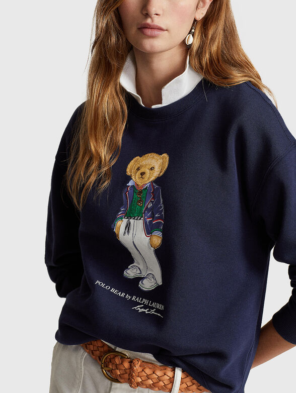 POLO BEAR sweatshirt in dark blue - 4
