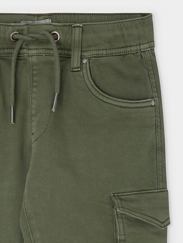 CHASE cargo pants in blue color - 4