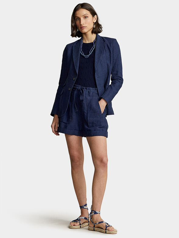 Linen shorts - 4