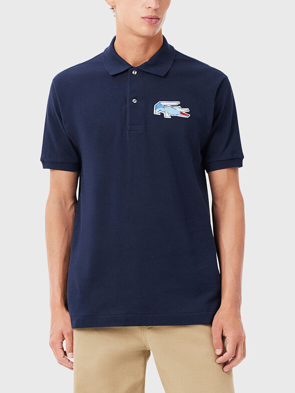 Polo shirt with accent logo - 1