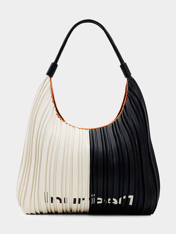 PLEAT SCALA bag with contrast print - 1